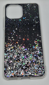 ONASI Silikonska maskica, Samsung Galaxy S21 FE G990, Sparkle, crna