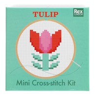 REX LONDON Kreativna igračka Cross-stitch Kit Tulip