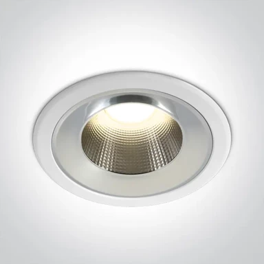 ONE LIGHT Ugradbena lampa led 25w/2125lm/3000k/ip54 fi235mm bijela dm10125td/w/w