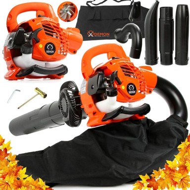 MAR-POL Puhač i usisavač lišća motorni 2-u-1 + vreća Demon GT