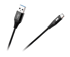 REBEL USB kabel 2.0 Type-C 1 m, crni