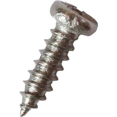 Vijak PA1.4 5 mm čelični, siva