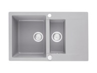 SINK SOLUTION Sudoper Natura 120 Plus, sivi