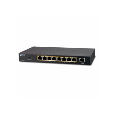 PLANET Switch 9-Port PoE 9x 1GbE RJ45 ports with 8x 30w port PoE