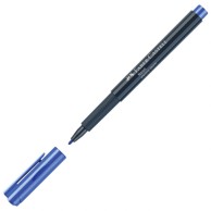 FABER-CASTELL Permanentni marker Neon, 1-2 mm, plavi