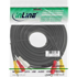 INLINE Kompozitni video kabel 89601 1,5 m 3 x RCA, crni