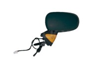 ALKAR Retrovizor Renault Modus 04-08, crni, lijevi, unutarnje podešavanje, asferičan, žmigavac