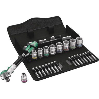 WERA Komplet nasadnih ključeva 8100 SB 6 Zyklop Speed Ratchet Set 3/8, metrički