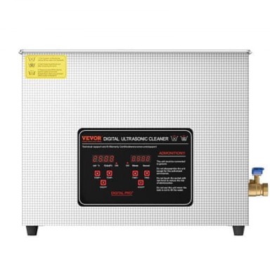 VEVOR Ultrazvučni čistač KZ-D15, 355x325x275 mm, 15 L