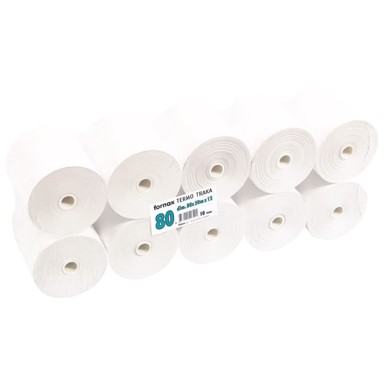 FORNAX Termo rola 80 mm x 50 m pk10