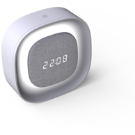 TECHLY Digitalna budilica IC-CLOCK-56WH, sivo-bijela