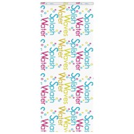 Rolo zavjesa za tuš s kazetom, 100x240 cm, šarena