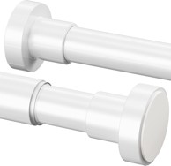 NIKCORP Teleskopska šipka za tuš 72 - 175 cm, bijela