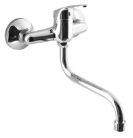 SAPHO AQUALINE 35 Zidna miješalica s okretnim izljevom, krom