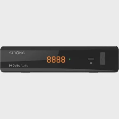 STRONG TV tuner SRT 7040, DVB-S/S2, HDTV, USB, Dolby Digital, crna