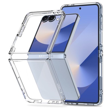 TECH-PROTECT Maskica za Samsung Galaxy Z Flip7, Flexair Hybrid, prozirna