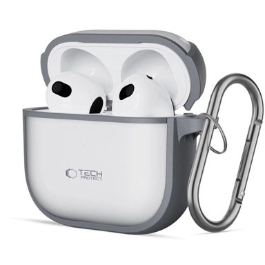 TECH-PROTECT Slim Hook maskica za Apple AirPods 4, siva