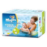 SWIMMIES Pelene za plivanje Magics Swimpants Large, za jednokratnu upotrebu, 10 kom, 14+ kg