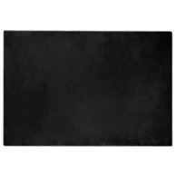 Tepih od umjetnog krzna zeca 120 x 170 cm, poliester, crni