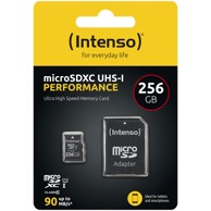 INTENSO Memorijska kartica microSDXC 256GB Class 10 UHS-I Performance
