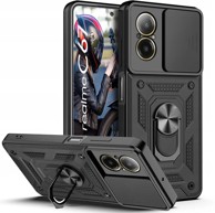 Maskica za Realme C67 4G, oklopna, sa zaštitnim staklom