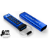 ISTORAGE USB memorijski pogon datAshur PRO+C, 256 GB, USB Tip-C 3.2 Gen 1, plavi