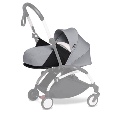 STOKKE Meka košara za novorođenče Yoyo 0+, siva