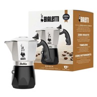 BIALETTI Kafetijera, crna, aluminij, termoplastika, 4 šalice