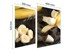 TMK Staklena zaštita za štednjak ili ploču za kuhanje 70x52, banana