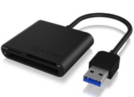 ICY BOX Čitač memorijskih kartica IB-CR301-U3, multi card reader/writer, USB 3.0, docking station