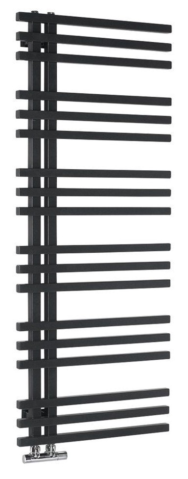 SAPHO Radijator SOPHINA, 600 x 1215 mm, crni mat