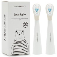 SEVERNO Glava za četkicu Sonic Junior, 2 komada, bijela
