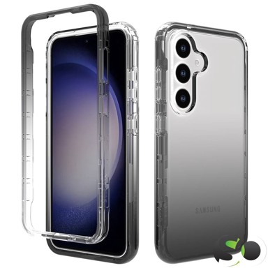 Silikonska maskica sa zaštitnim okvirom za Samsung A16/A26 Crna