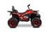 Quad na akumulator, crno-crveni