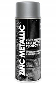 DECO COLOR Zink metalik lak u spreju, 400 ml, srebrni