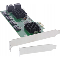 INLINE Sučeljna kartica 76617K, PCIe na SATA, 6 Gbit/s