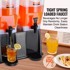 VEVOR Dvostruki dispenzer za piće, 2 × 11,3 L, sa stalkom