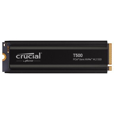 CRUCIAL SSD disk 1TB T500, PCIe Gen 4 NVMe M.2, 2280, 7300/6800 MB/s, hladnjak