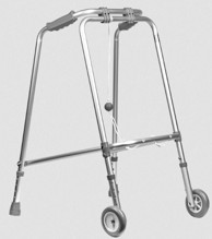 REHAFUND Hodalica rehabilitacijska, RF-100, aluminijska, srebrna