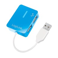 SMILE USB 2.0 Hub, 4 porta, plava