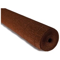 CARTOTECNICA ROSSI Krep papir 568, 180 g, 50 x 250 cm, tamno smeđi
