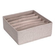 BIGSO Bež organizator ladica s pretincima Drawer, 29 x 11 cm
