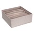BIGSO Bež organizator ladica s pretincima Drawer, 29 x 11 cm