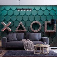 Foto tapeta Symbols in Green 200x140