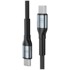 3MK USB-C na USB-C kabel 50 cm 60 W PD 3.0 QC 3.0