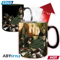 Šalica Attack on Titan Heat Change, 460 ml