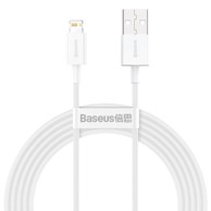 BASEUS USB - Lightning kabel CALYS-C02 2.4A 2m, bijeli