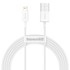 BASEUS USB - Lightning kabel CALYS-C02 2.4A 2m, bijeli