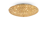 IDEAL LUX Stropna svjetiljka King ID073262, G9, zlatna