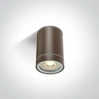 Stropna svjetiljka, 1xGU10, 35W, 230V, IP54, DM67130C/BR, smeđa